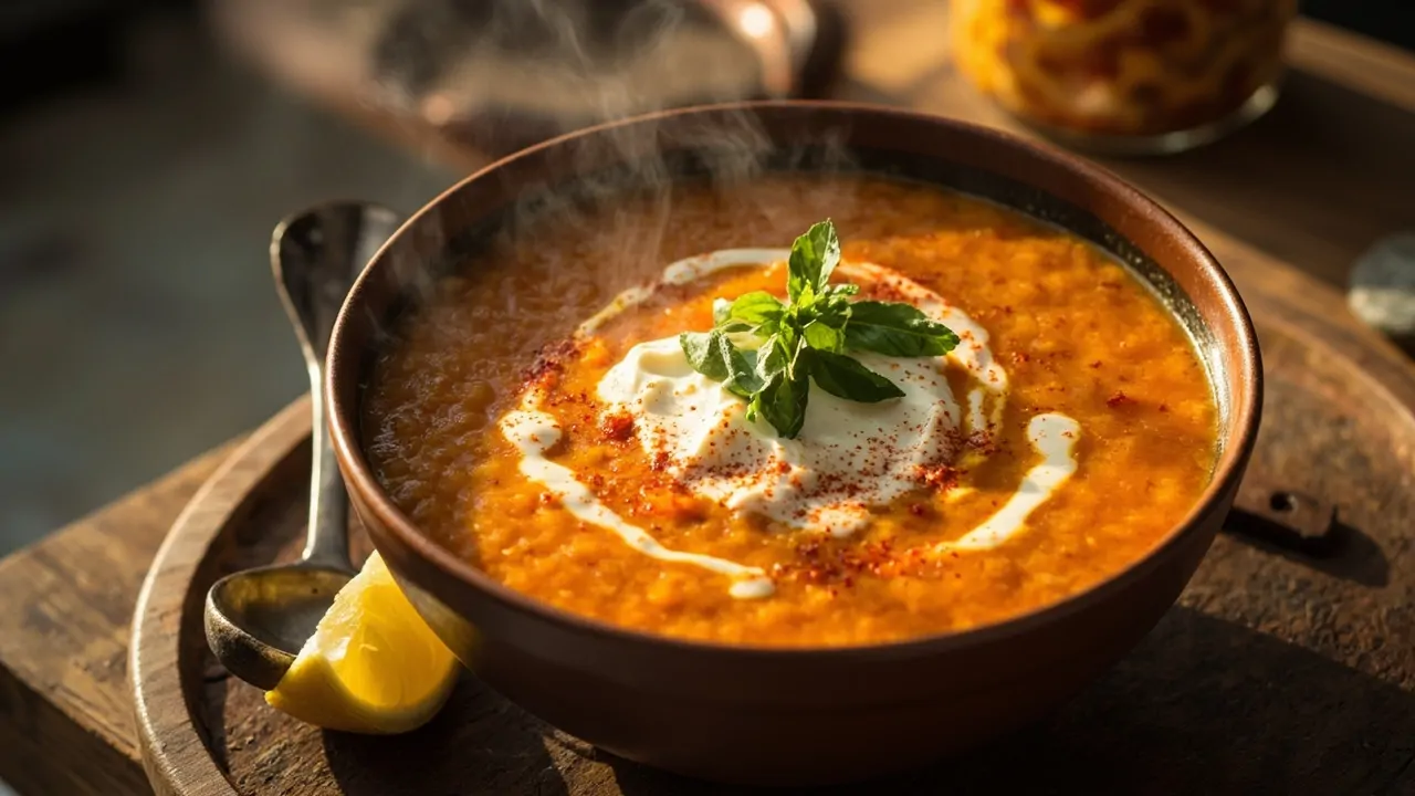 Sopa de Lentejas Turca (Mercimek Çorbası)