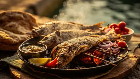 Masgouf - Pescado a la brasa iraquí