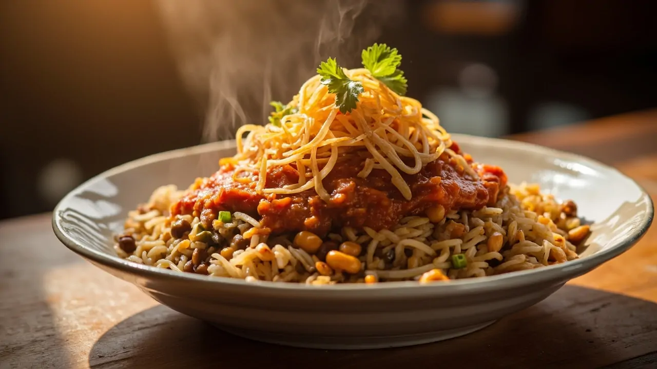 Koshari Egipcio