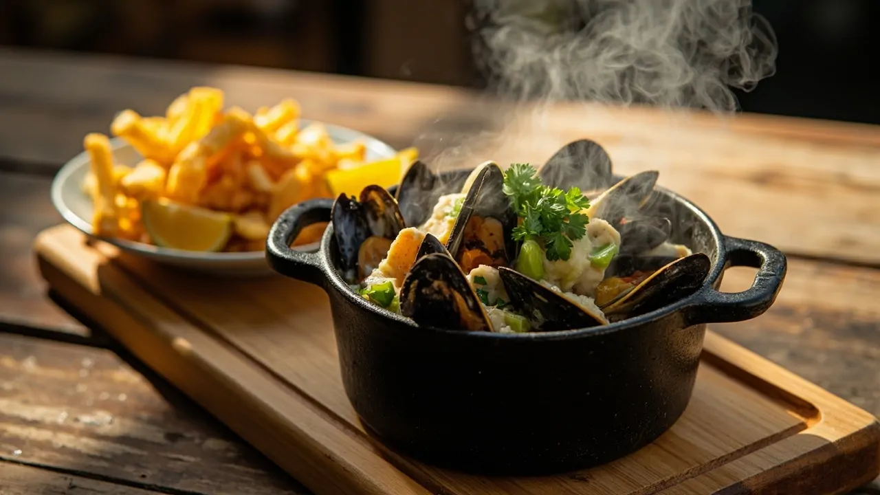 Moules-frites belgas