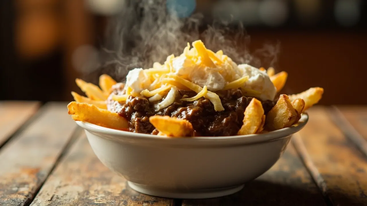 Poutine Clásica Canadiense
